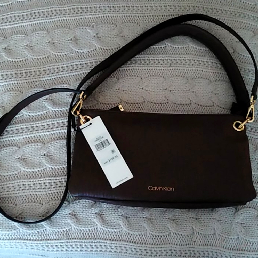 Calvin Klein Leather bag crossbody/shoulder bag